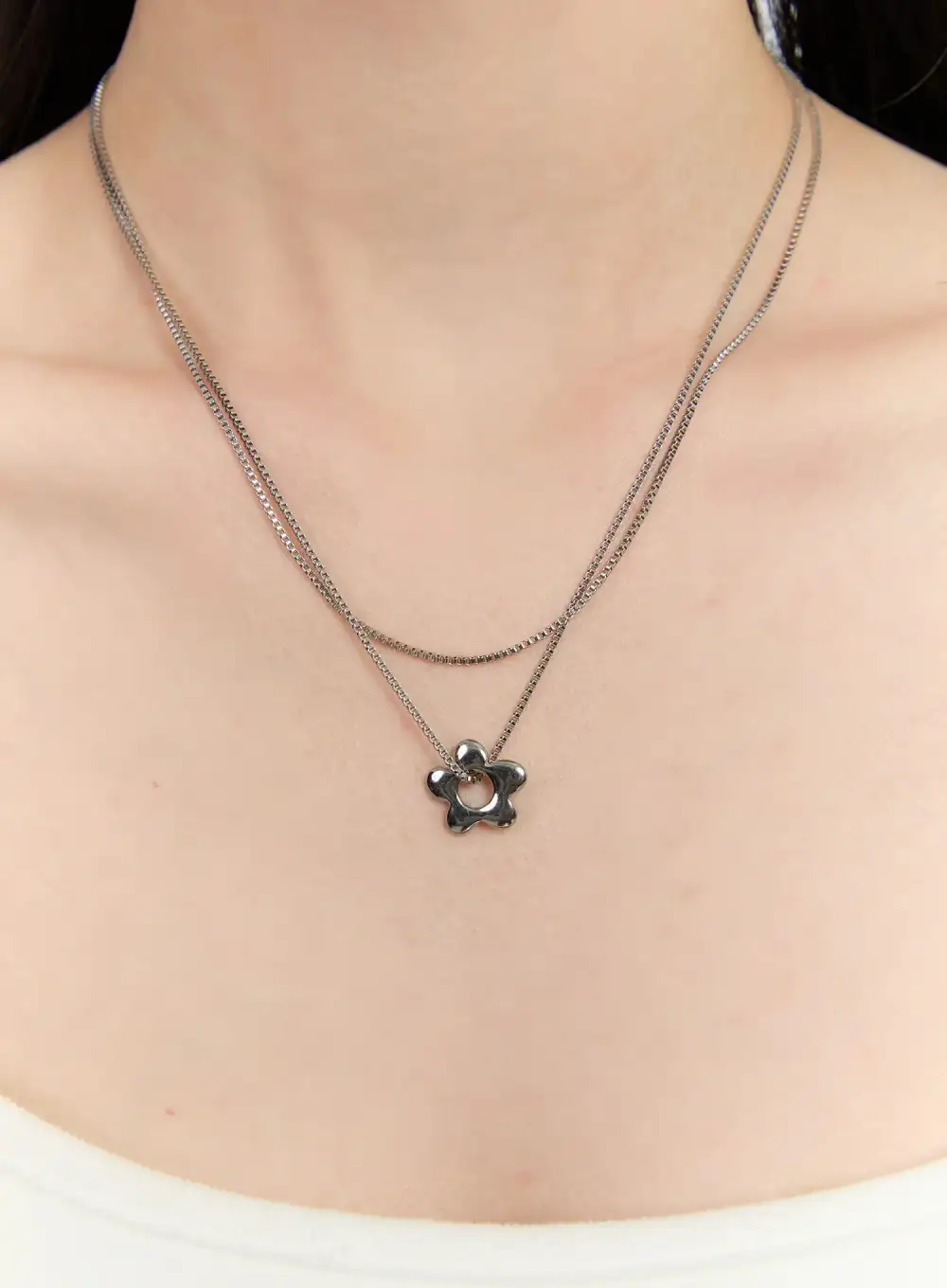 Floral Layered Necklace