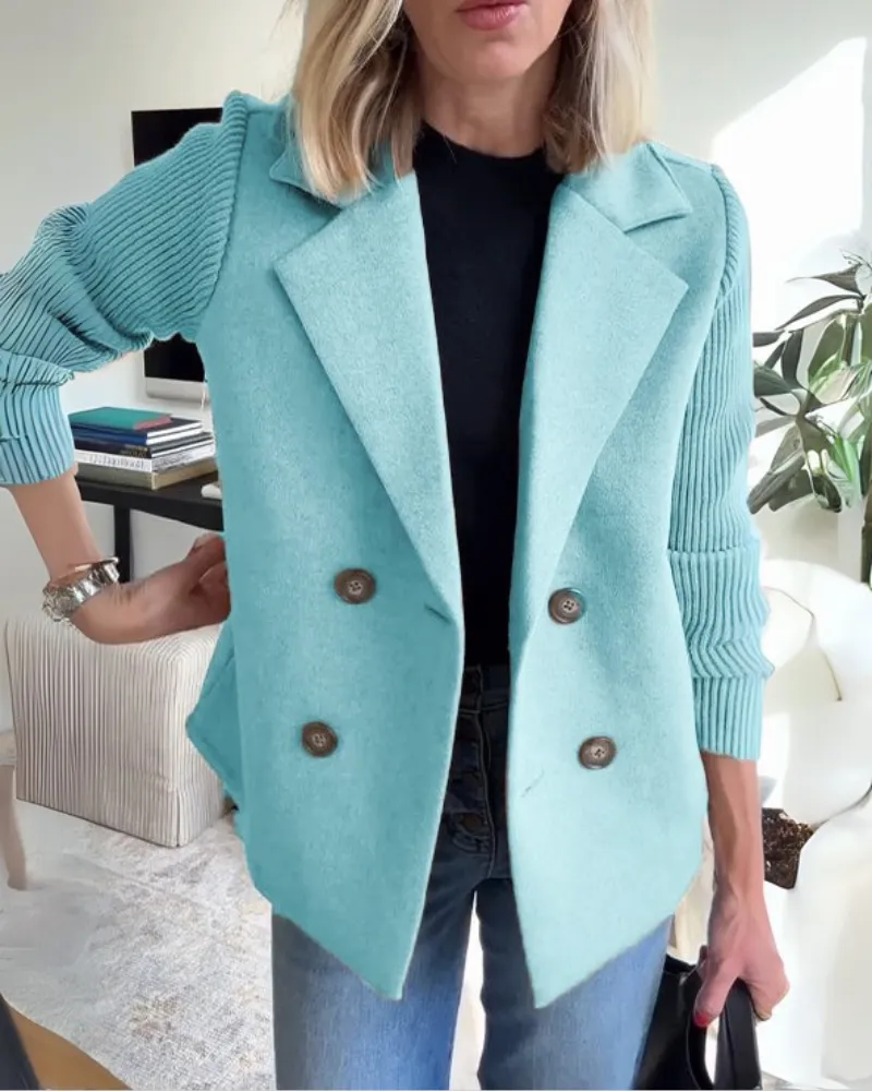Textured Casual Blazer