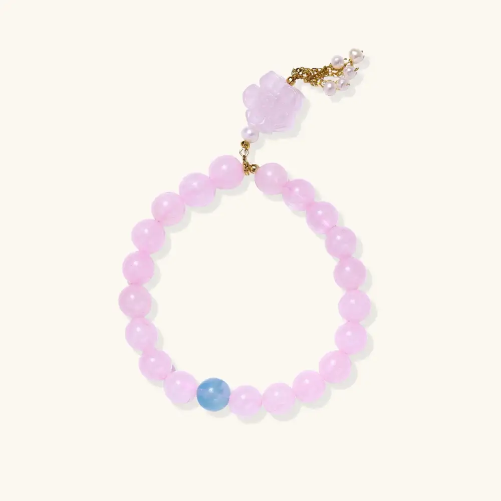 Textured Quartz Bracelet