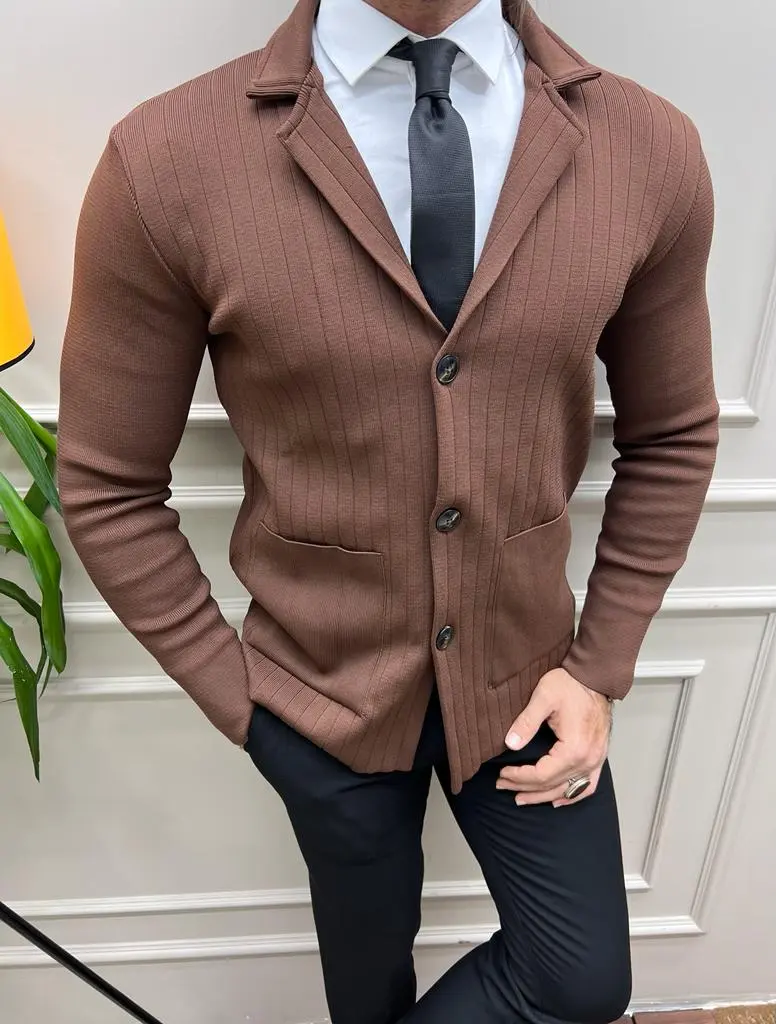Slim Fit Wool Casual Jacket
