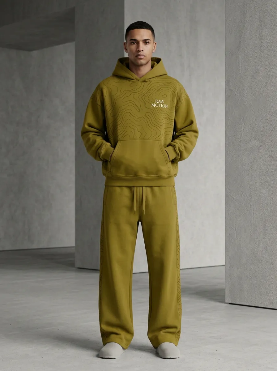 Urban Tracksuit Topographic Men's Two-Piece Tracksuit