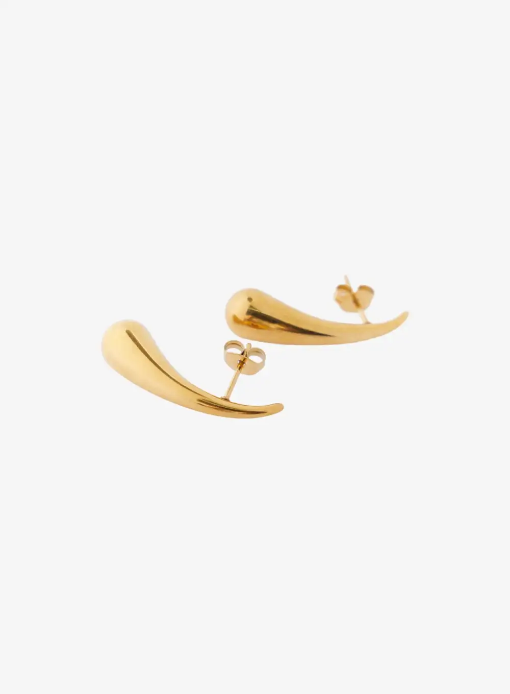 Stainless-Steel Drop Earrings