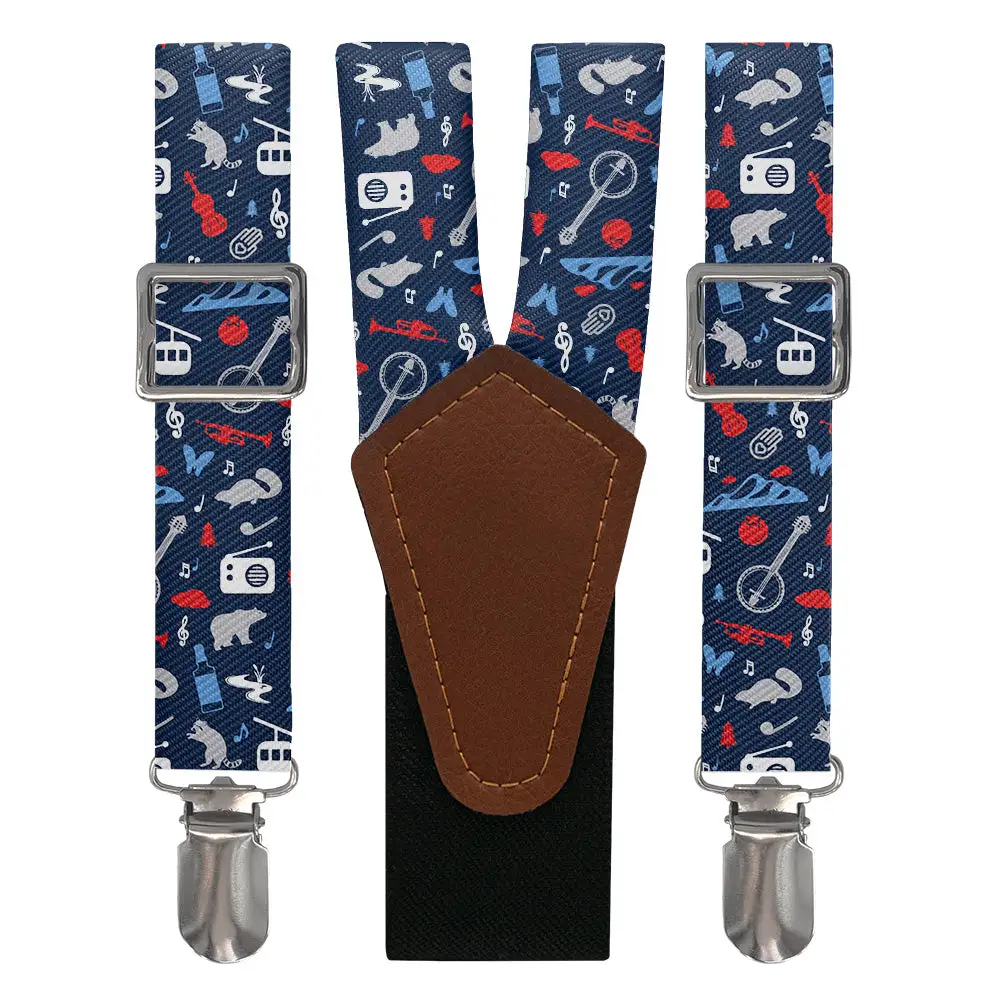 Scenic Emblem Suspenders
