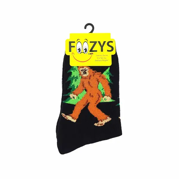 Unisex Bigfoot Crew Socks