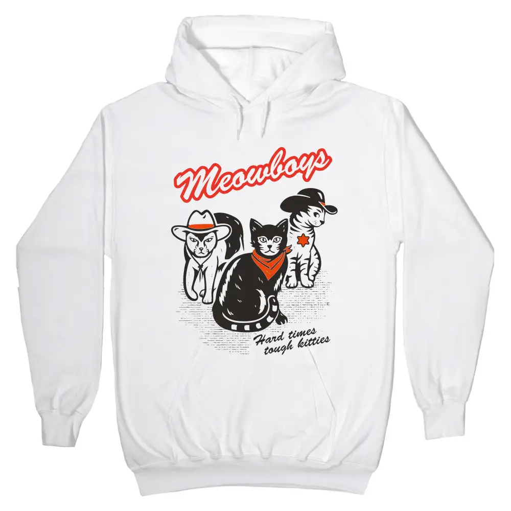 Minimalist Robot Pullover Hoodie