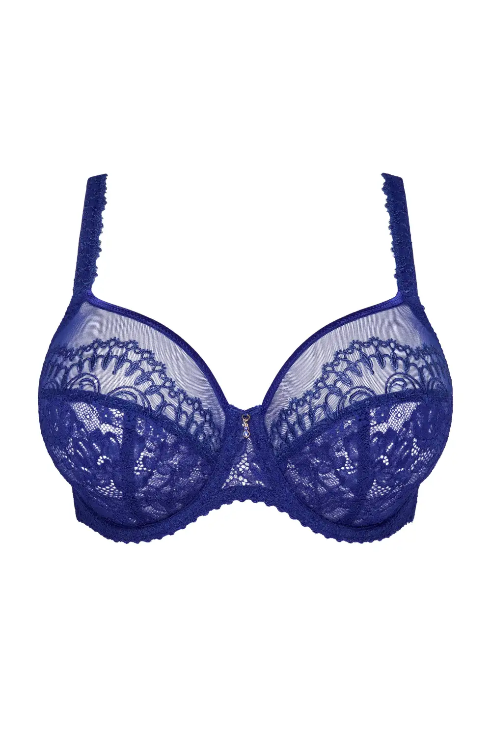 Women's Balconette Underwire Unpadded Three-Part Cup Leotard Back Stretch Lace Lace Embroidery Bra