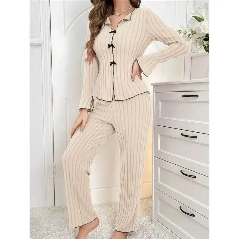 Pajamas Long Sleeve Pants Set