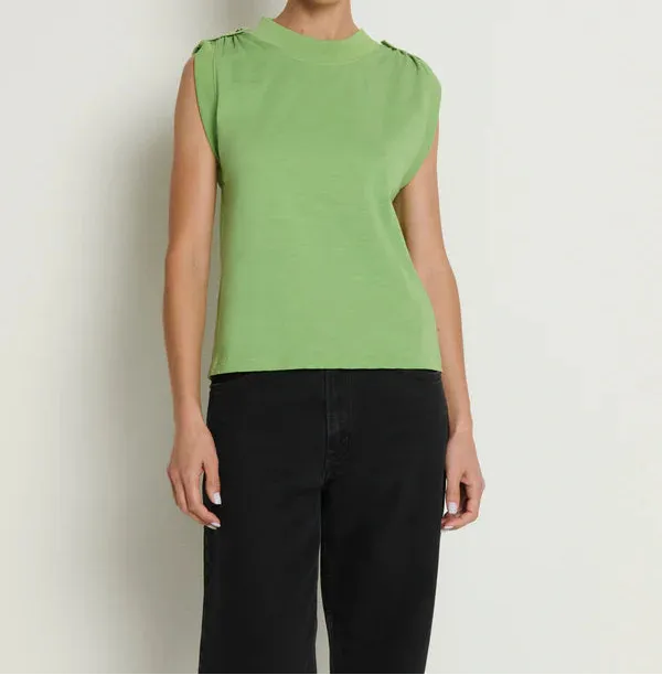 Ribbed Cropped Tank Top