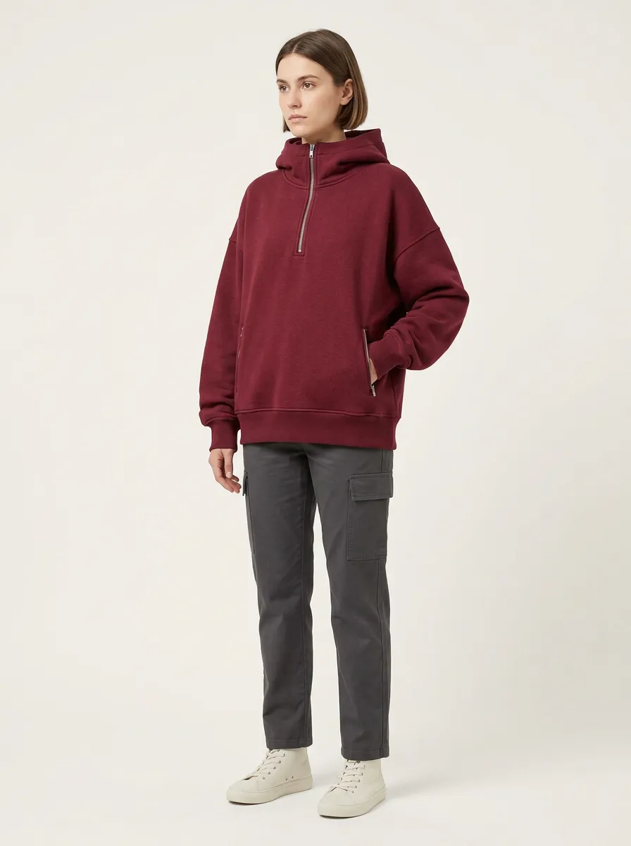 Unisex Relaxed Layer Leisure Hoodie