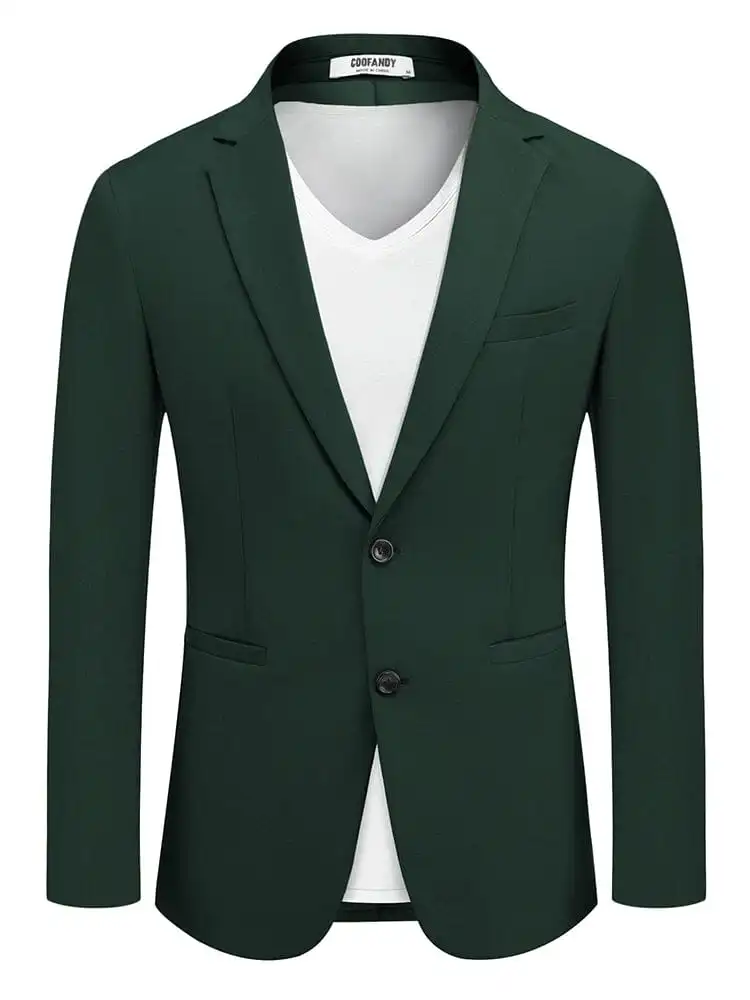 Soft Structure Tailored Blazer Jacket