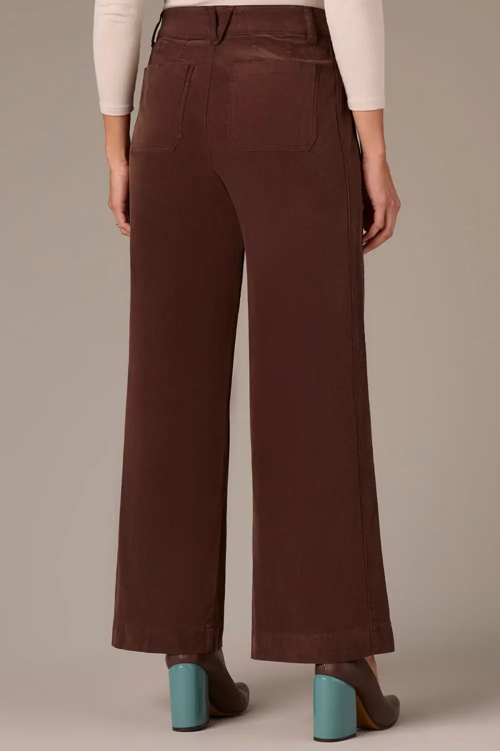 High Rise  Wide Leg Pants
