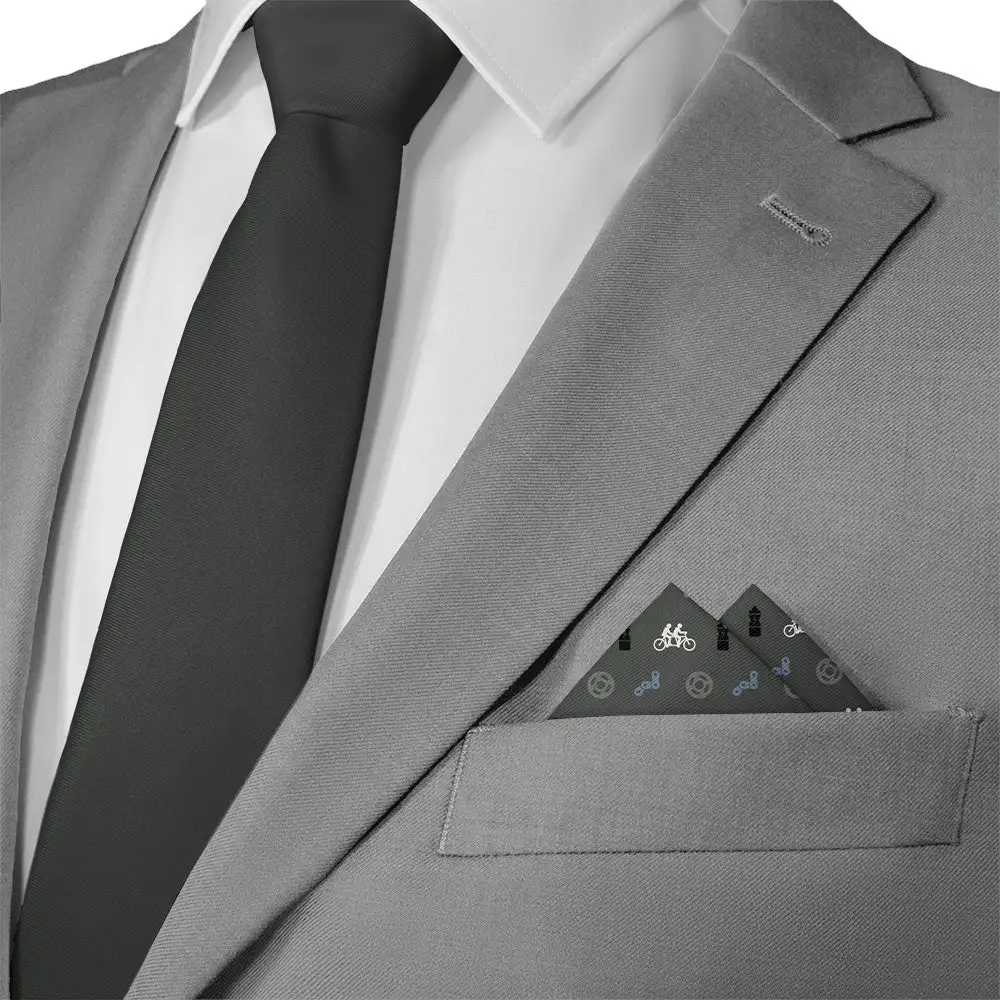 Modern Graceful Novelty Hobby Motif Pocket Square