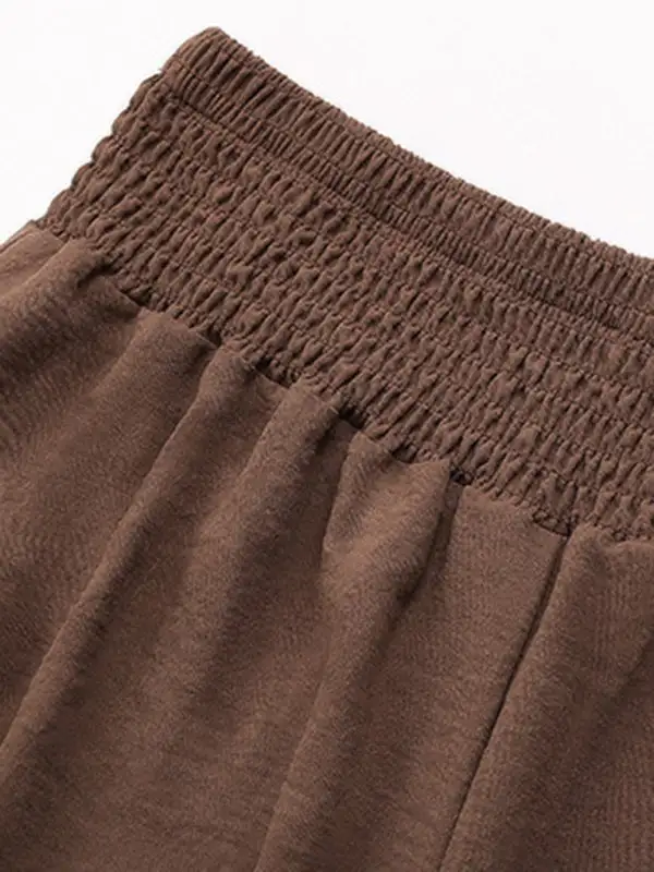 Clean Flared Wide Leg Pants