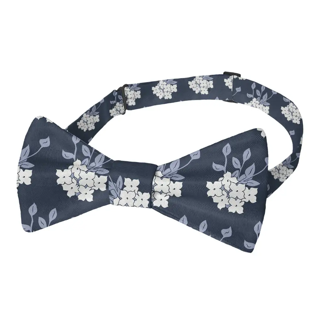 Bouquet Floral Motif Bow Tie