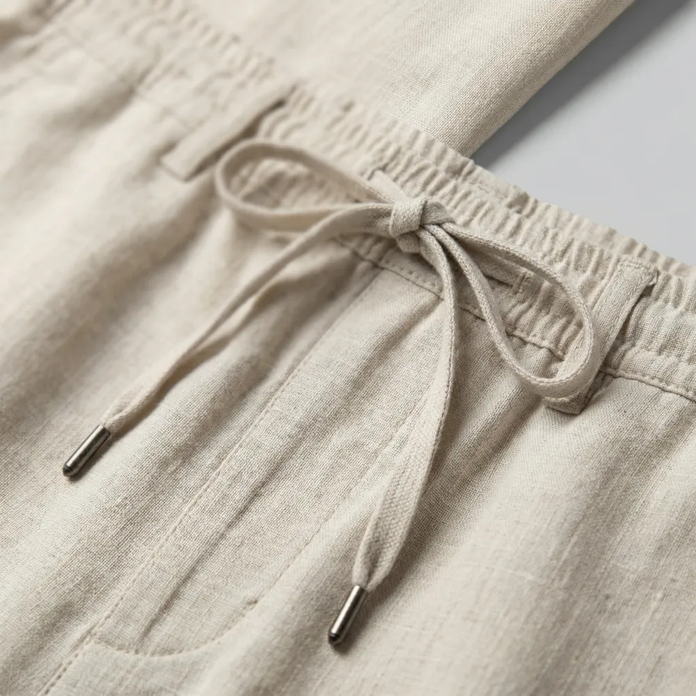 Lightweight Linen Slim Fit Pants