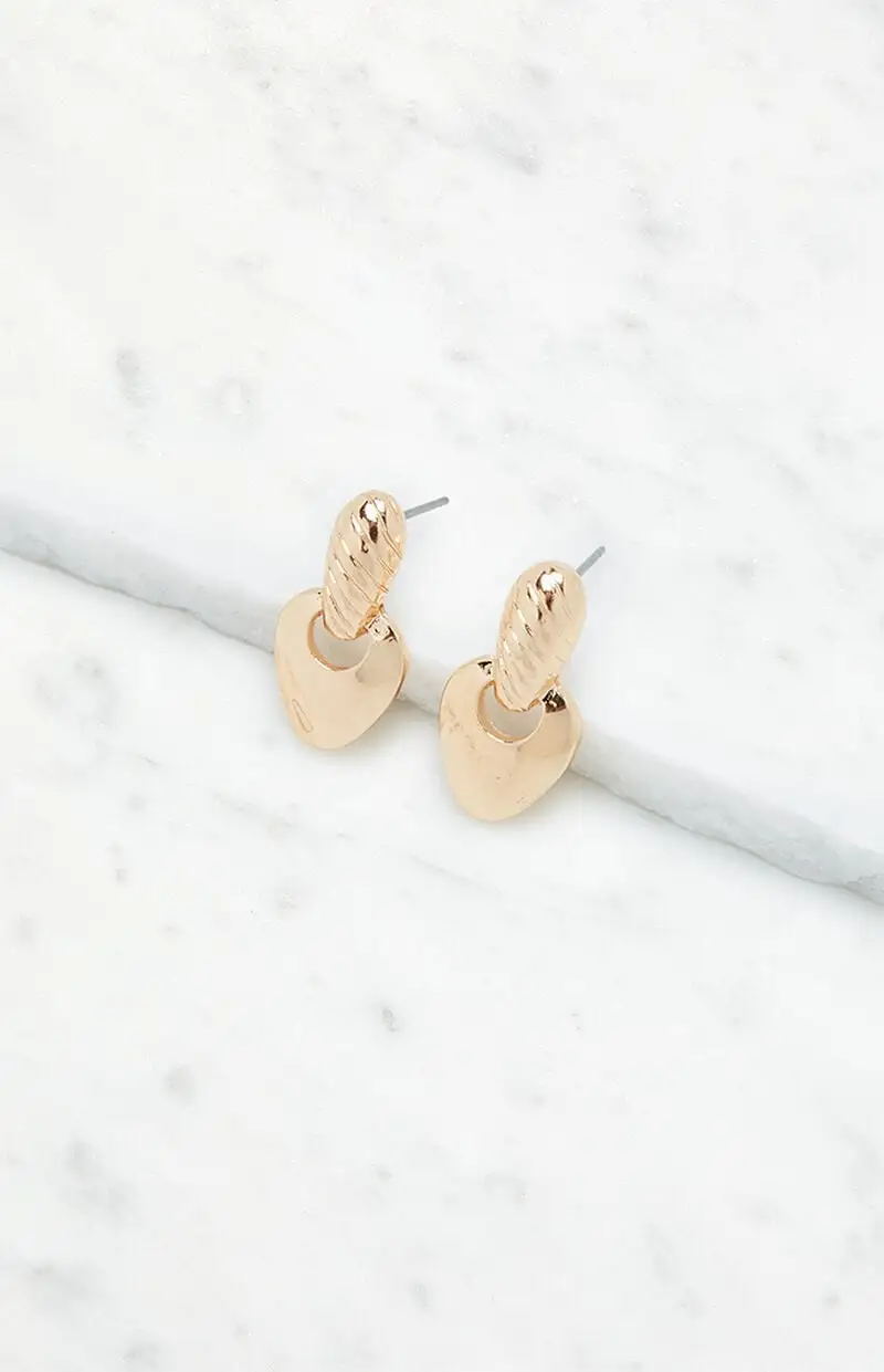 LA Hearts Mini Teardrop Earrings