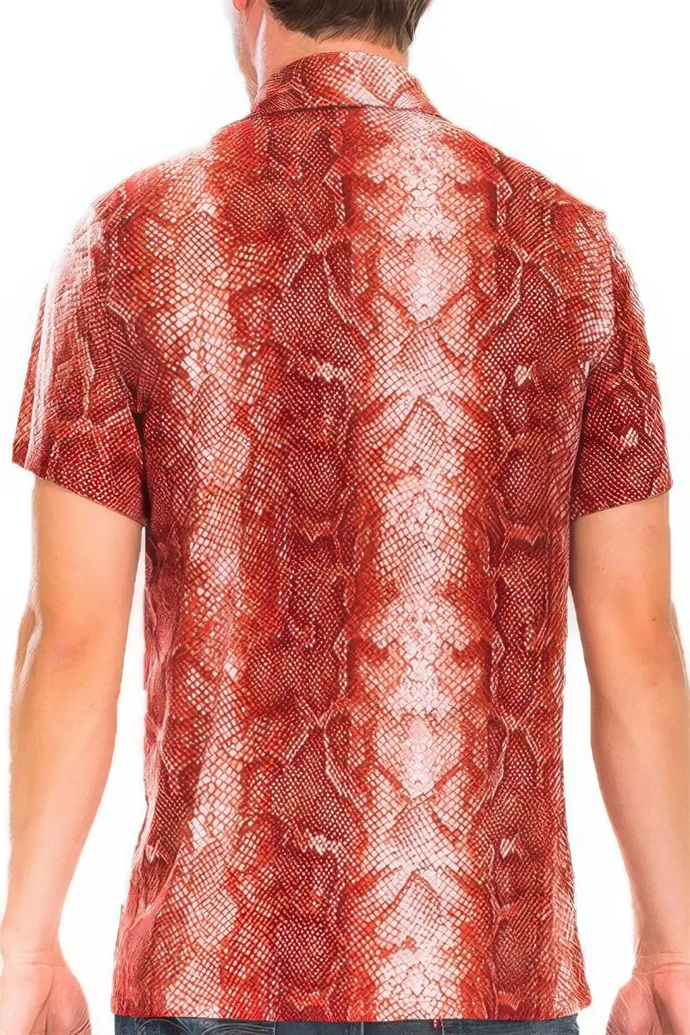 Snake Button-Down Shirt