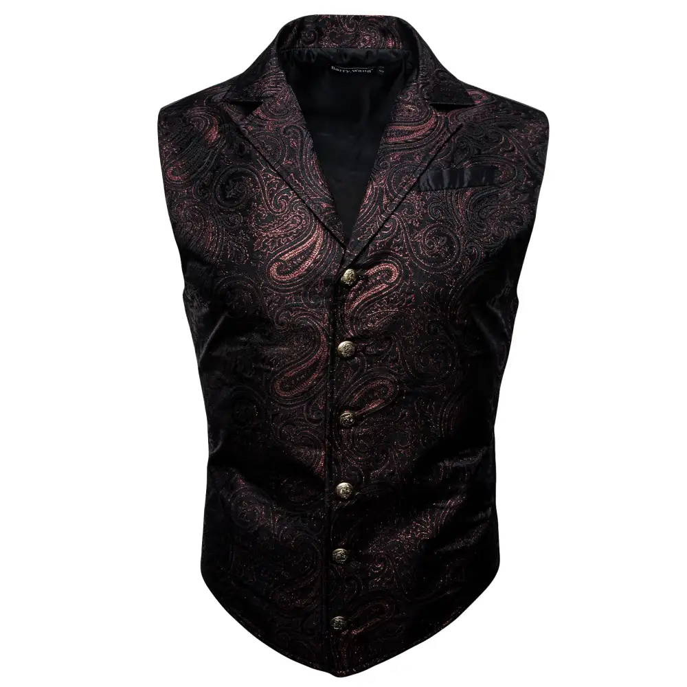 Modern Paisley Dress Vest