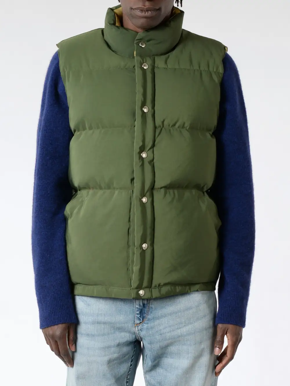 Men's Snap Front Hand Pocket Vest