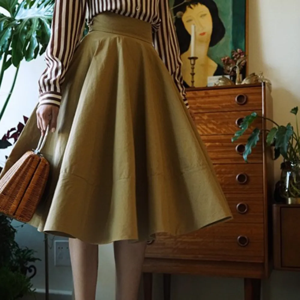 Practical Soft Everyday Casual Skirt