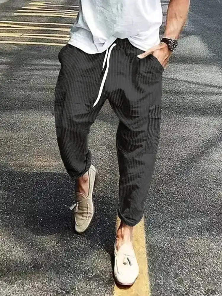 Structured Casual Fit Pants