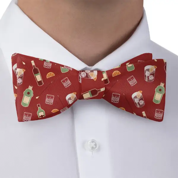 Negroni Pattern Bow Tie