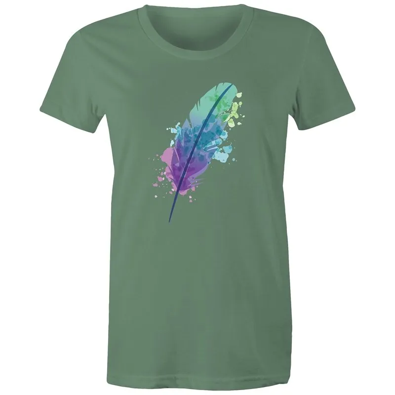 Feather Watercolour T-Shirt