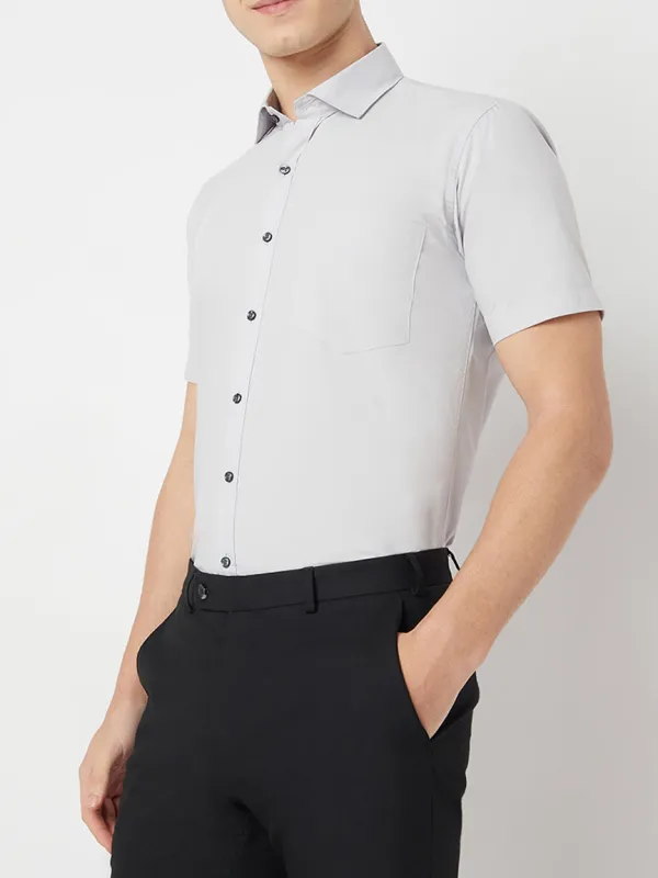 Refined Half Sleeve Men's Formal Shirt