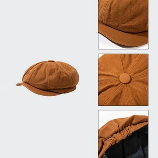 Outdoor Cotton Round Beret Hat