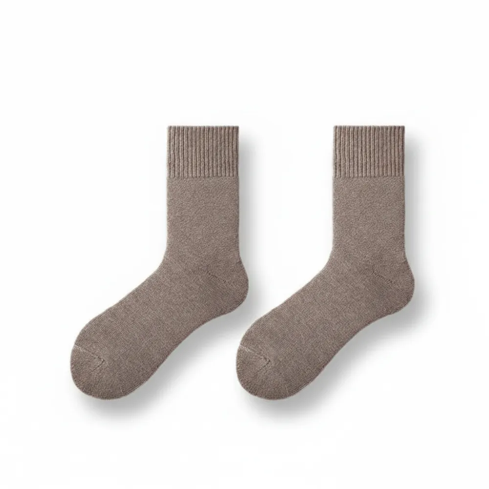 Cozy Thermal Terry Crew Socks