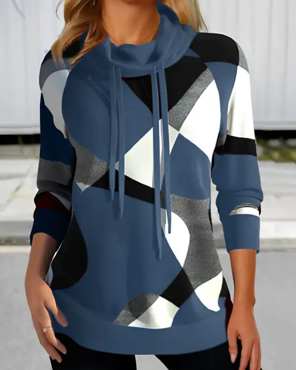 Relaxed Open Front Hoodie