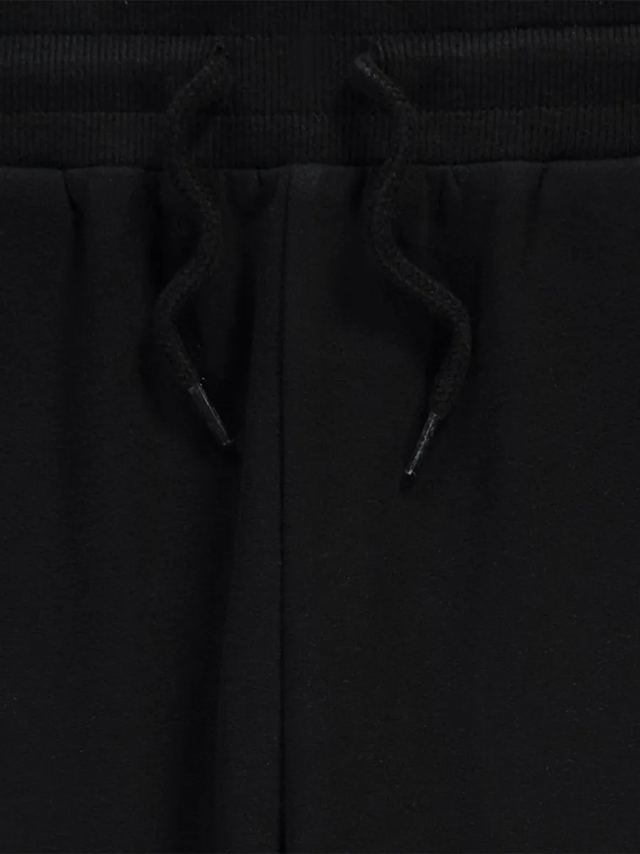 Black Skinny Fit Cuffed Joggers 2 Pack