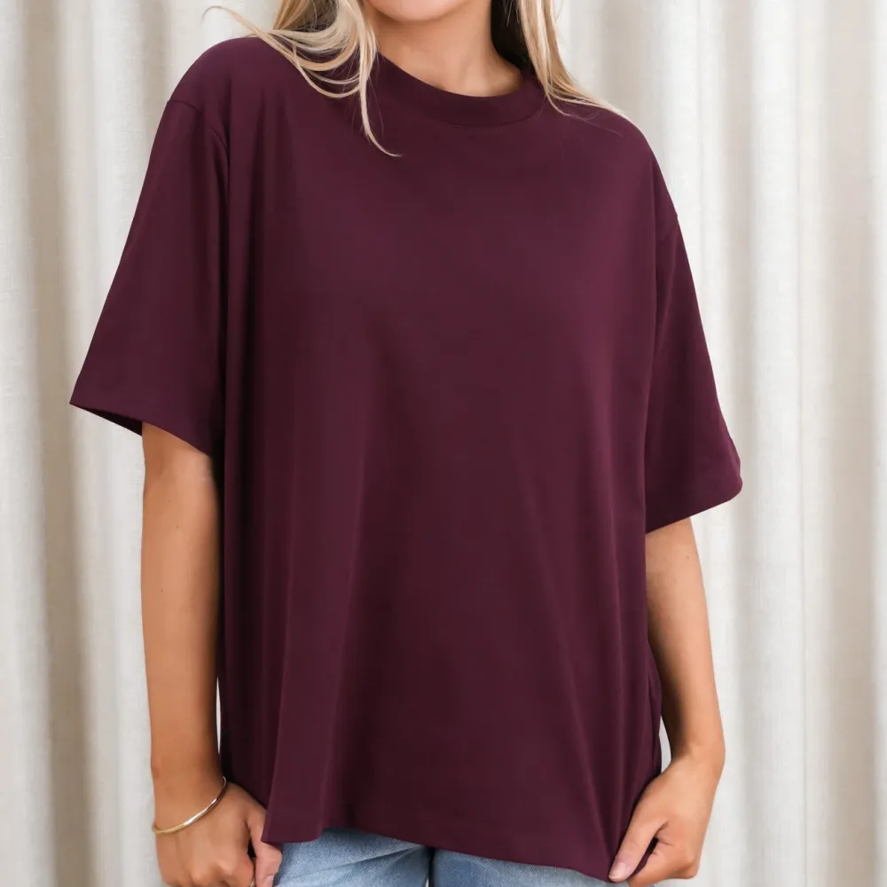 Oversized Boxy Statement Casual Tee