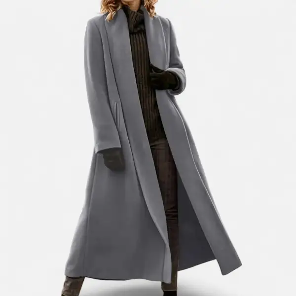 Classic Lapel Collar Trench Coat