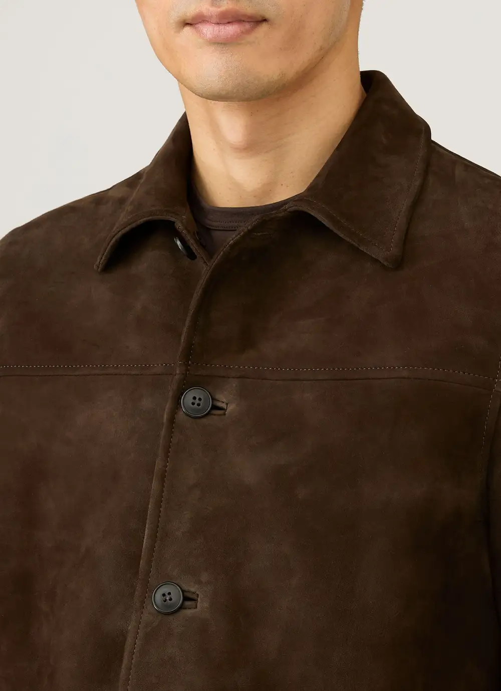 Supple Unlined Suede Jacket