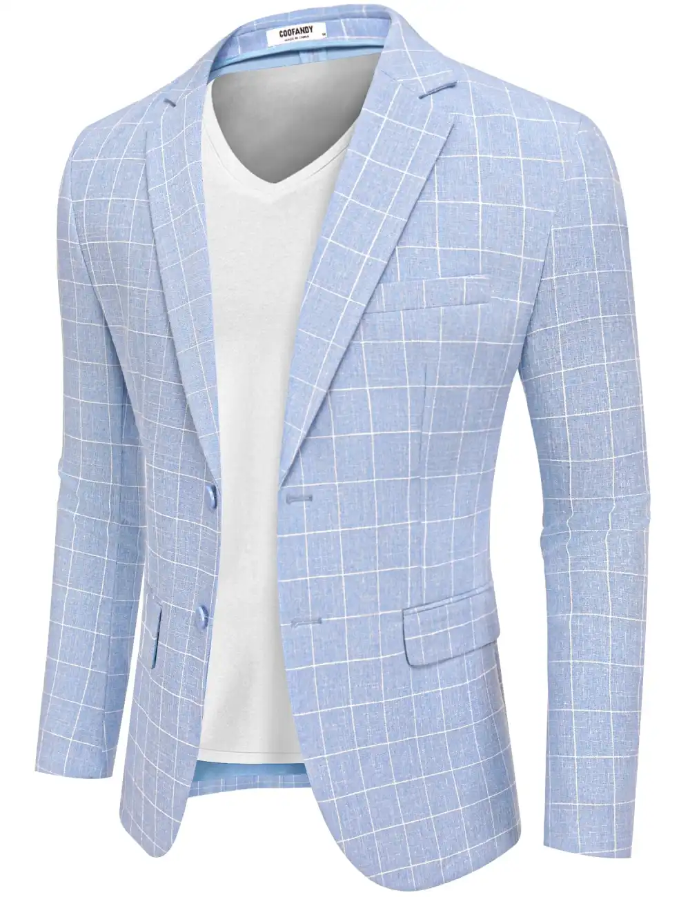 Casual Lightweight Suit Jacket Two Piece Set