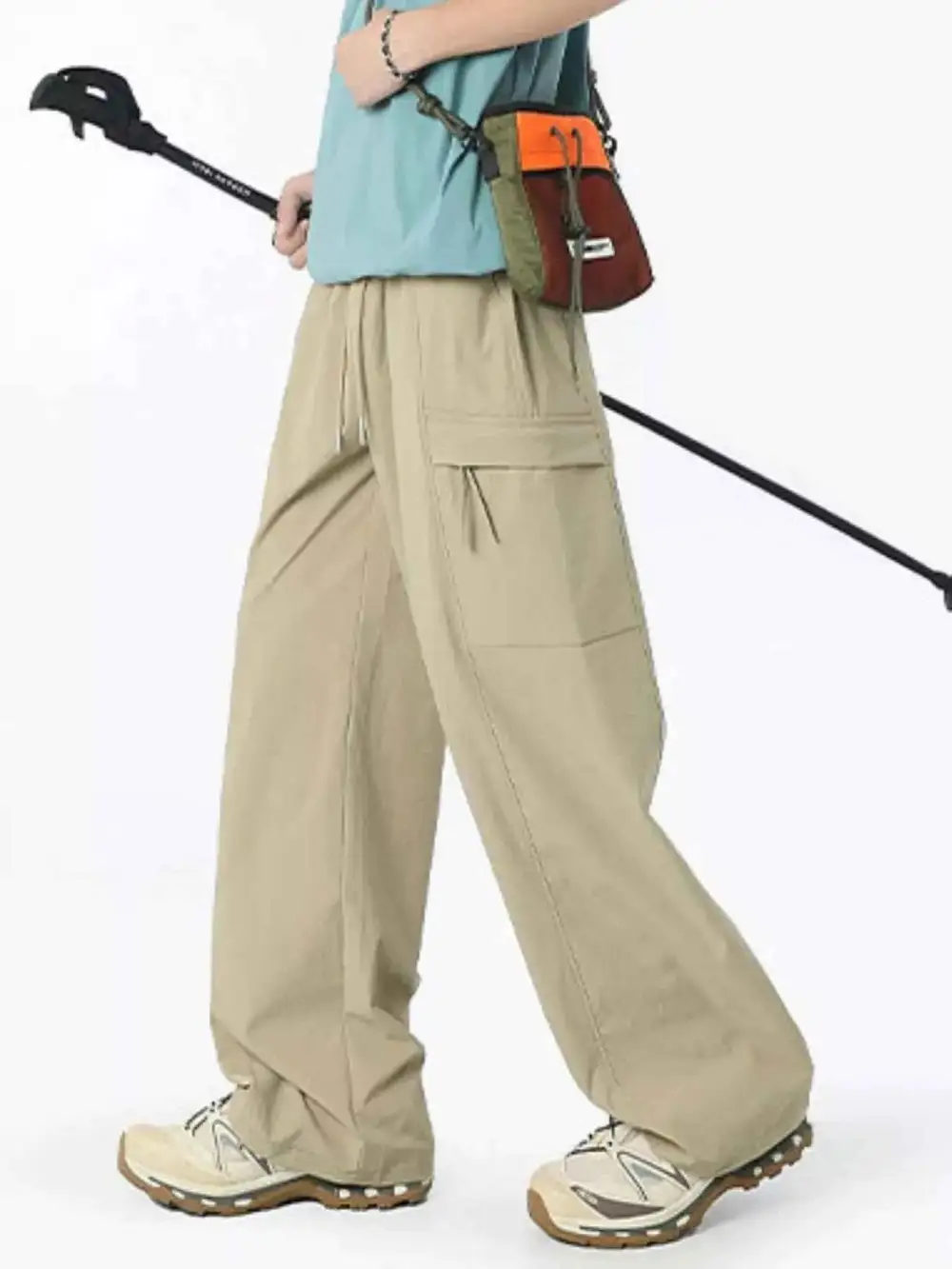 Everyday Drawstring Wide Leg Pants