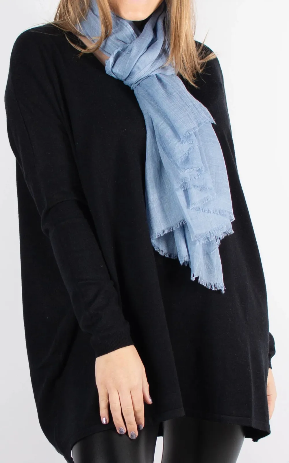 Fashion Morandi Color Ladies Scarf