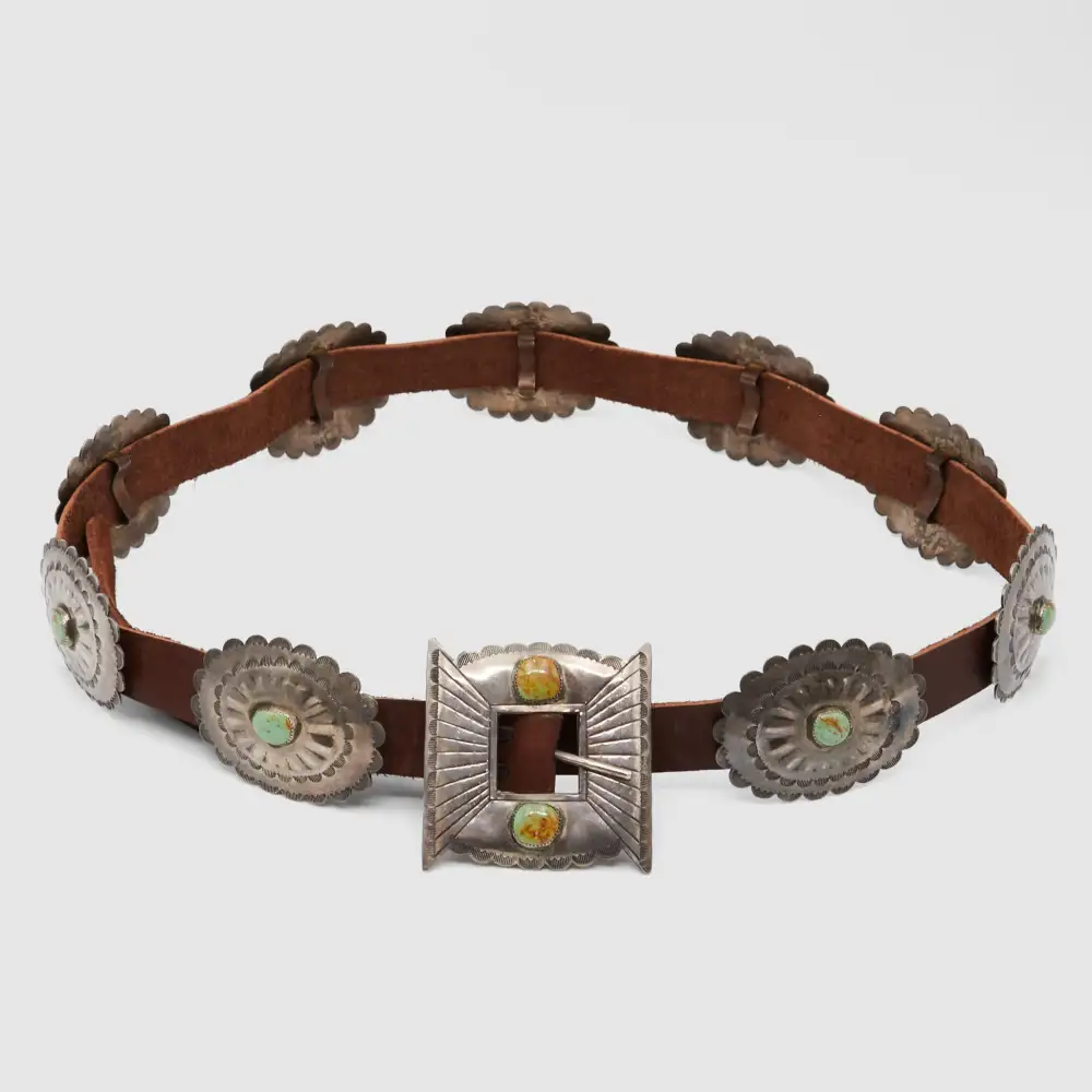 Stamped Concho Belt