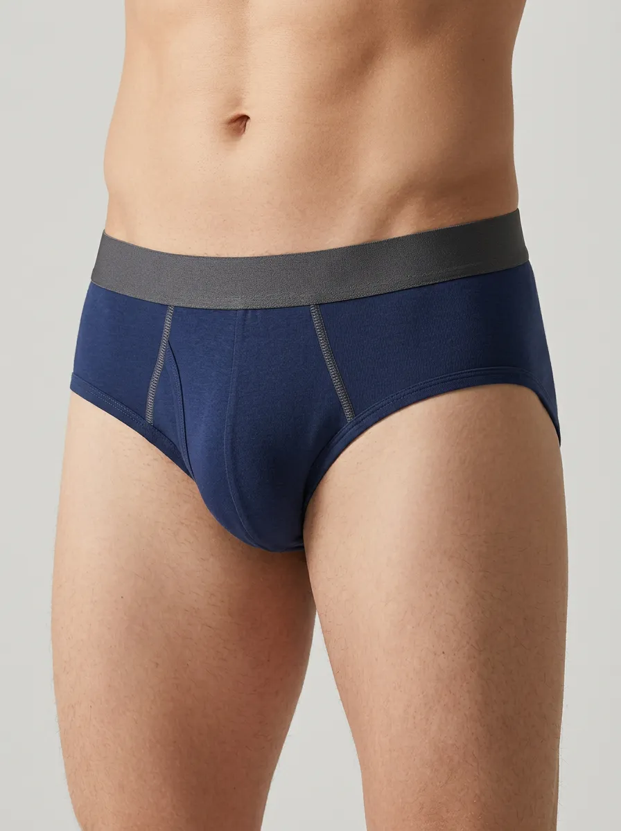 Men's Classic Contrast Waistband Boxer Briefs