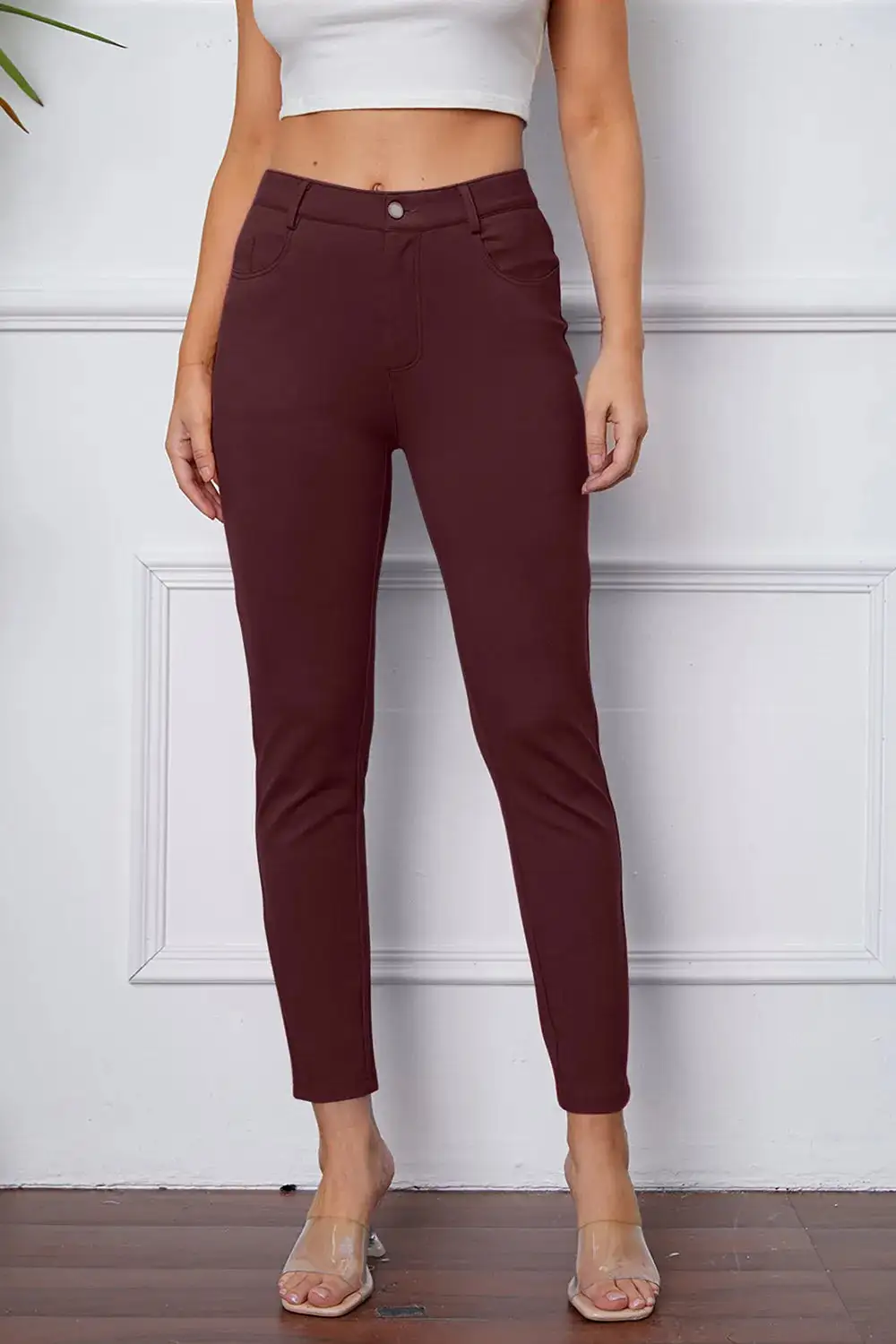 Pocketed Everyday Versatile Soft Pants