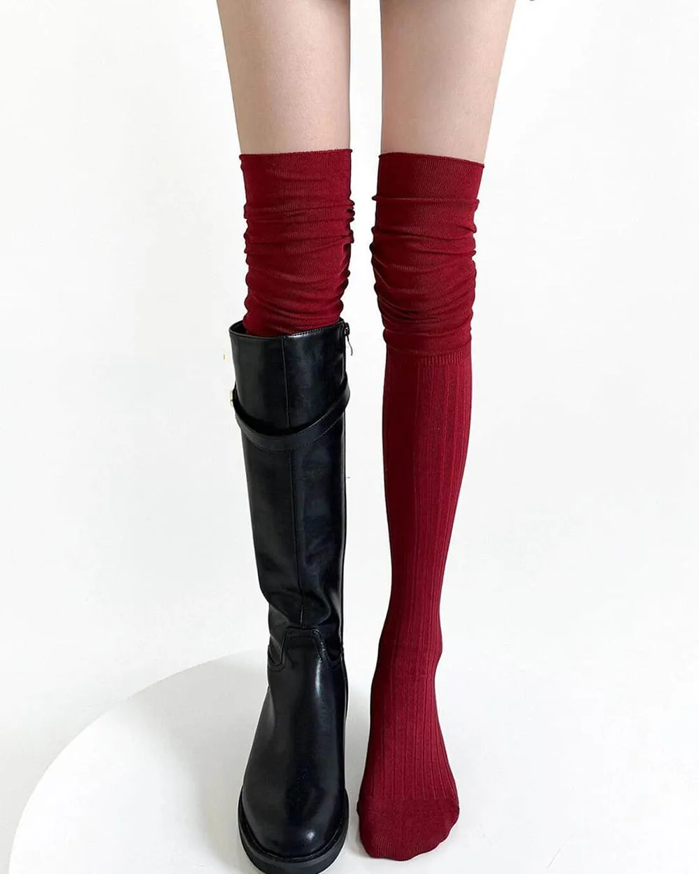 Preppy Knee High Socks