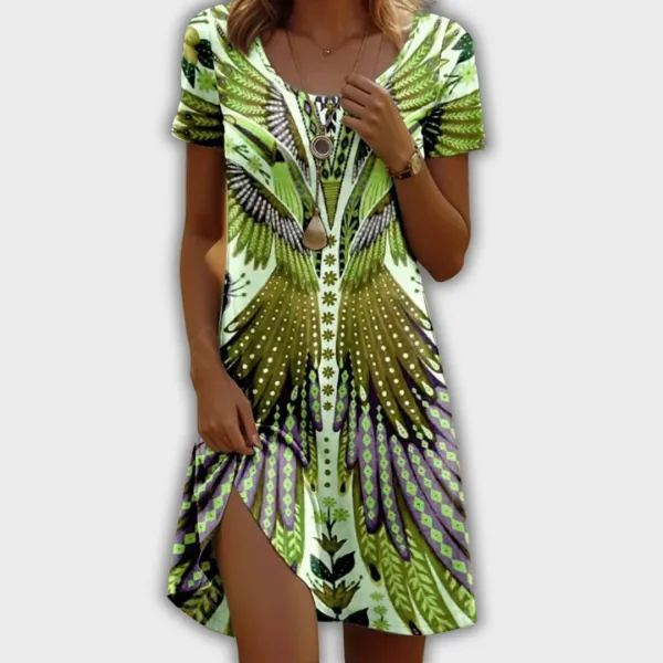 Everyday Flowing Relaxed Casual Dress