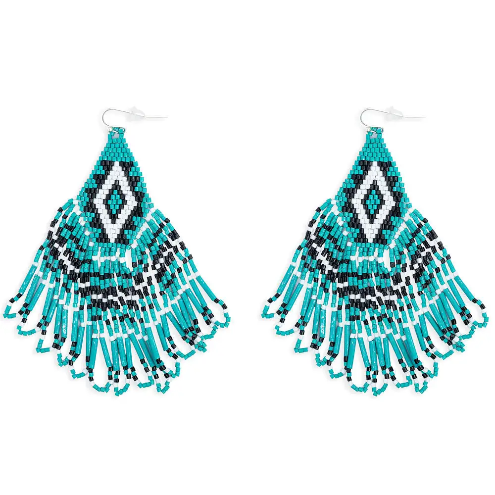 Curved Classic Artful Stone Accent Earrings