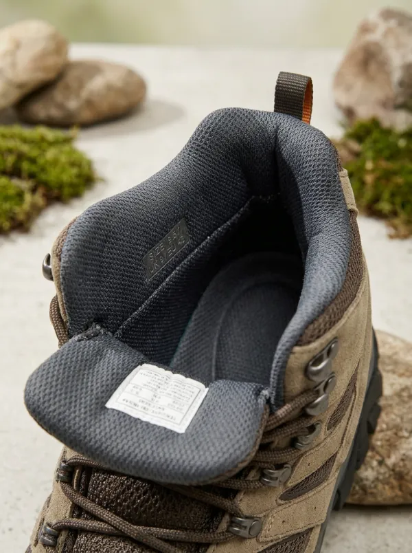 Men's Trail Ready Suede Mesh Outdoor Work Boots
