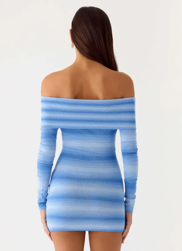 Knit Bardot Mini Dress