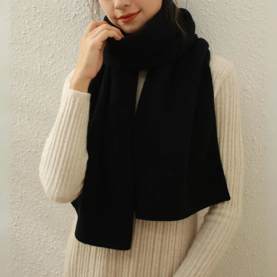 Classic Cashmere Thread Scarf