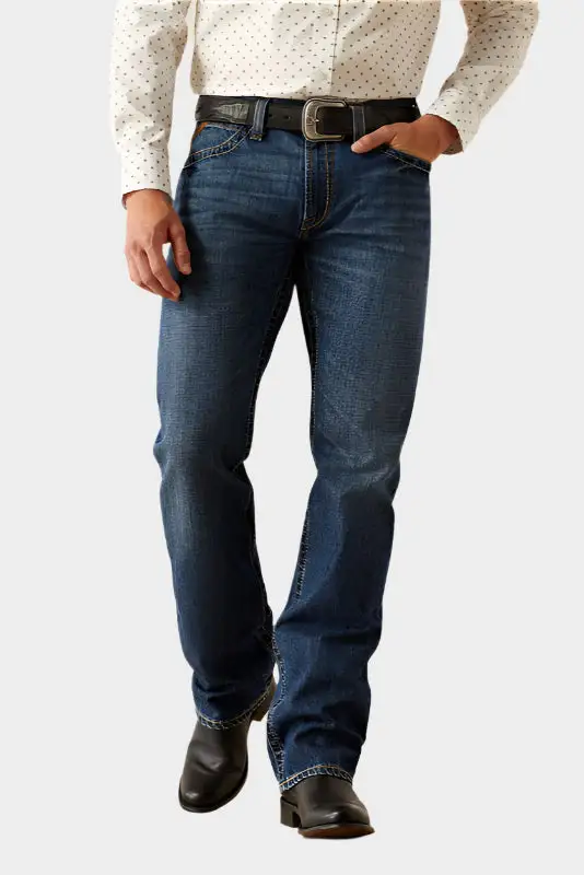 Men's Modern Straight Leg Relaxed Jeans
