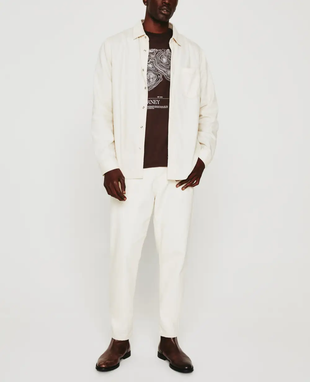 Men's Snap Button Denim Shirt