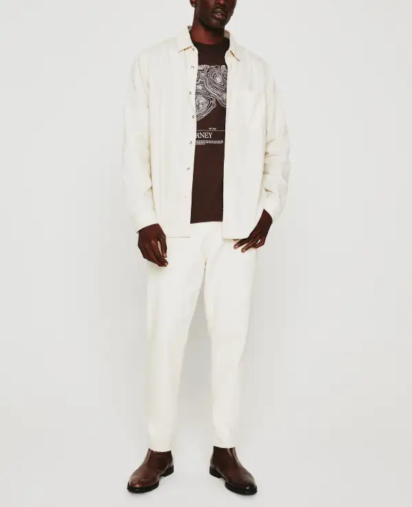 Men's Snap Button Denim Shirt